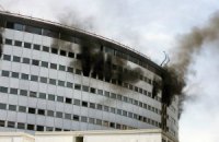 В Париже загорелся Дом Radio France