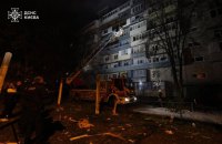 Зеленський: вночі РФ застосувала близько 430 дронів і 18 ракет, була балістика та аеробалістика