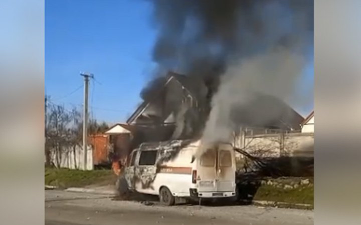 На Херсонщині російські окупанти обстріляли авто бригади з ремонту газопостачання