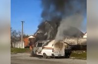 На Херсонщині російські окупанти обстріляли авто бригади з ремонту газопостачання