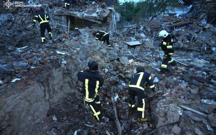 Росіяни уночі атакували Хмельниччину: четверо людей загинули, п'ятеро поранені