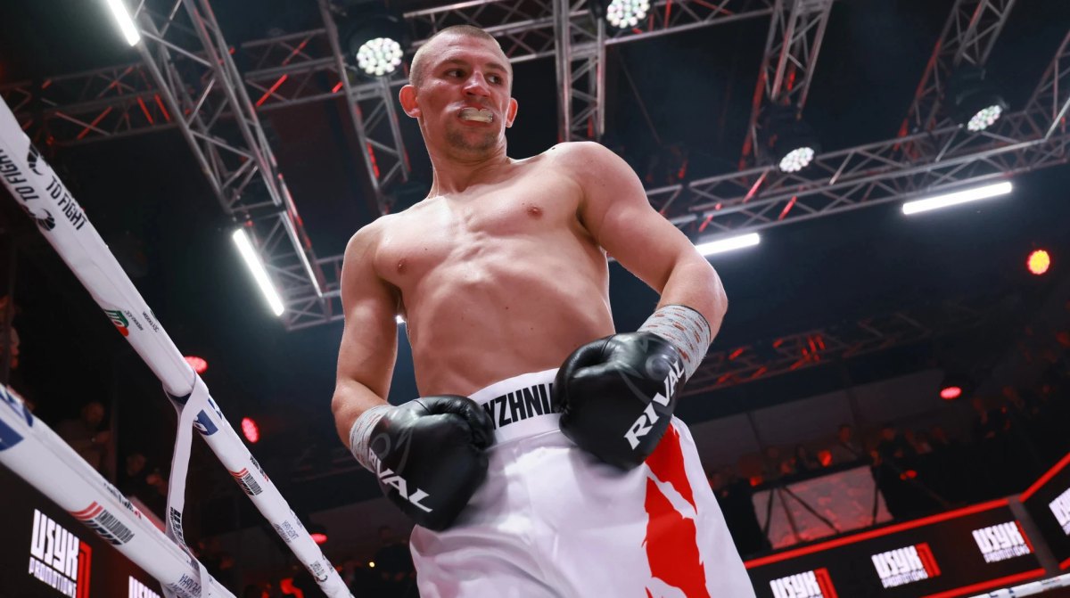 Український боксер Олександр Хижняк
