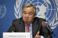 Новый генсек ООН назвал своей основной задачей мир в Сирии