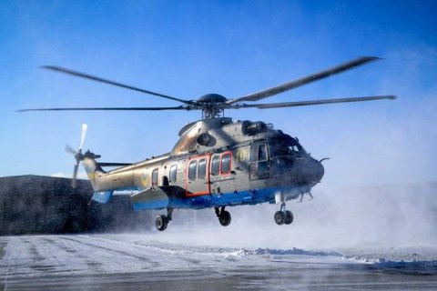 Нацгвардейцы провели тренировку по управлению французскимы вертолетами Airbus