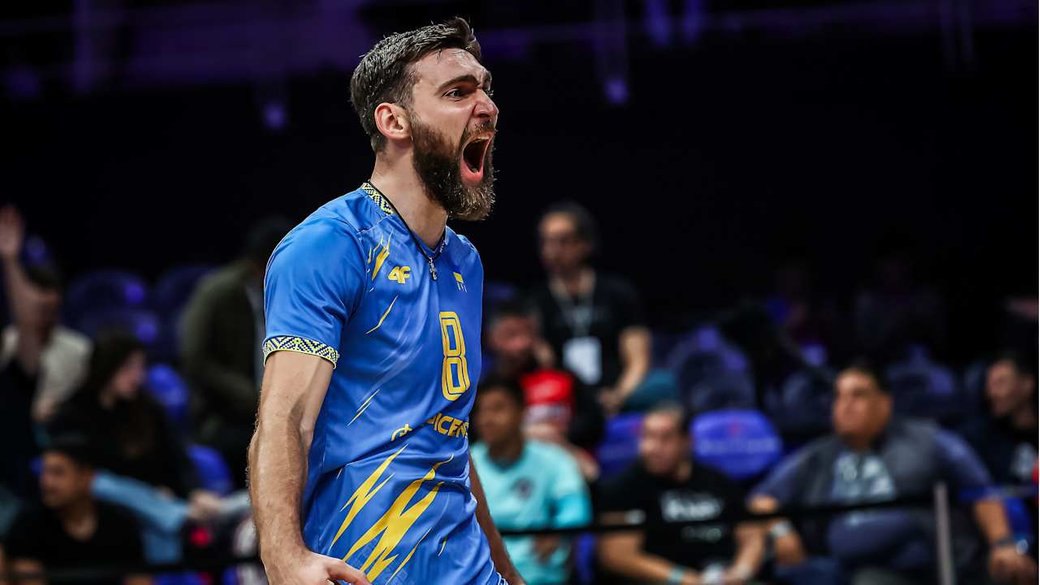 Емоційний Дмитро Янчук під час гри