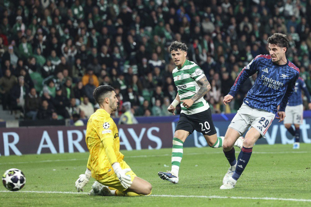 Кай Гаверц забиває єдиний гол