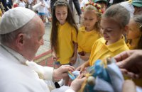 Папа Франциск знову наголосив, що хоче відвідати Київ