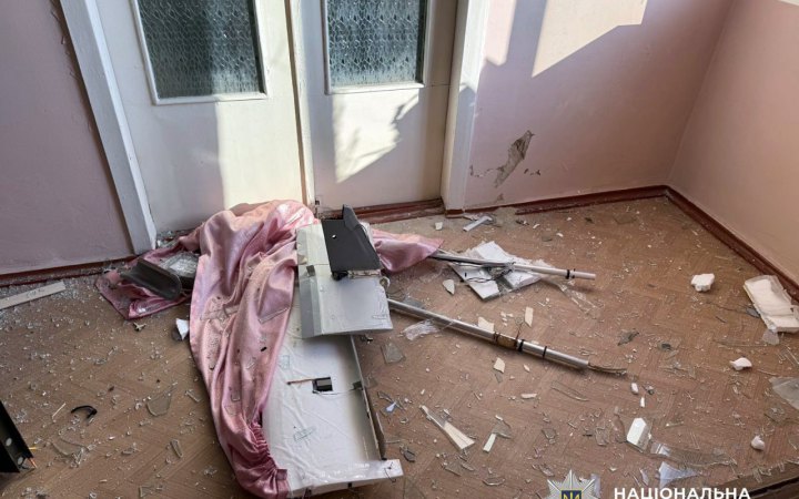 Росіяни атакували ударним дроном дитячу лікарню у Херсоні