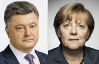 Меркель пообещала Порошенко, что судьба Украины без Украины решаться не будет
