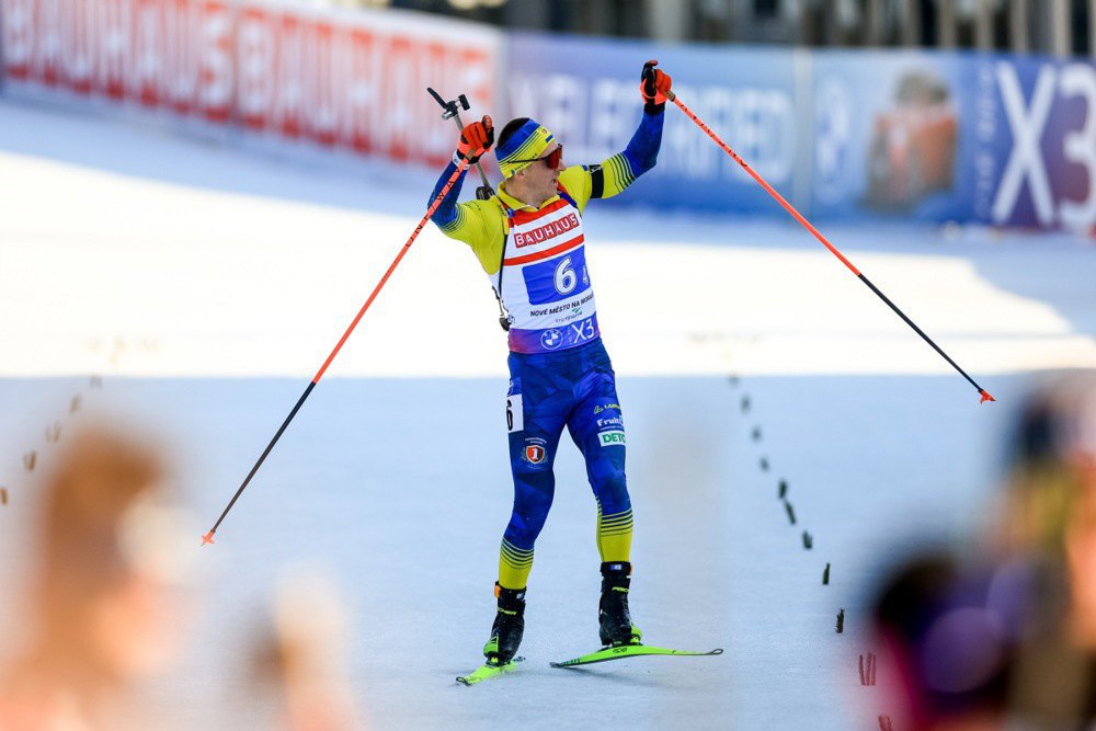 Лідер збірної України з біатлону Дмитро Підручний