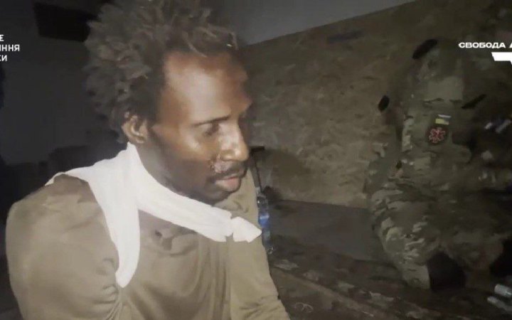 На Запорізькому напрямку воїни ЛСР взяли в полон нігерійця, який воював проти України