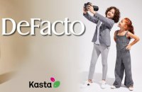 ​Ведущий турецкий бренд одежды DeFacto начинает сотрудничество с украинской платформой Kasta.ua