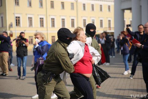 В Беларуси во время субботних протестов задержали 114 человек
