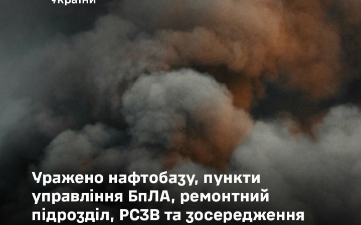 Сили оборони уразили нафтобазу "Балашово" та пункти управління БпЛА росіян