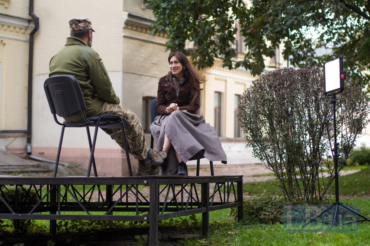 Інна Варениця і Отець Максим (Стрихар) 