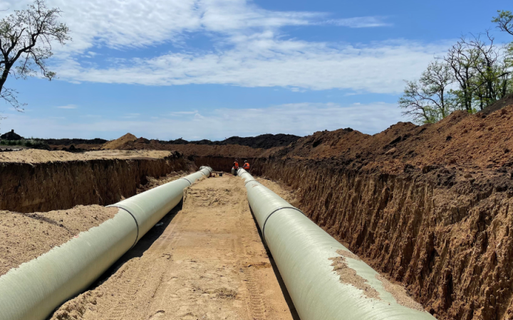 Мінгромад заявило, що після експертизи вартість будівництва Миколаївського водогону знизили на 25%