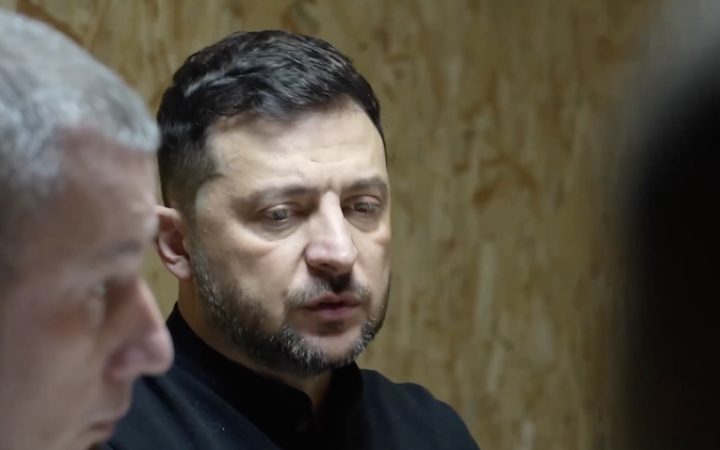 Зеленський приїхав на пункт управління бригади, що стримує ворога на Оріхівському напрямку