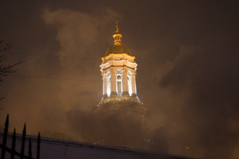 Пожар на территории Киево-Печерской лавре ликвидировали (обновлено)