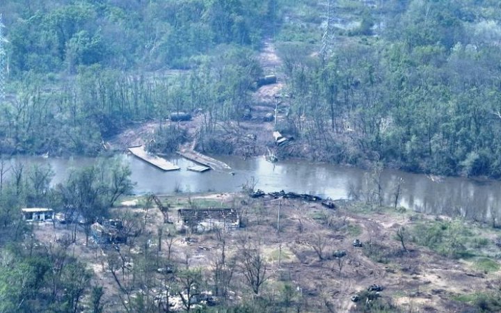 Росіяни намагаються форсувати Сіверський Донець уночі по кризі, — військові