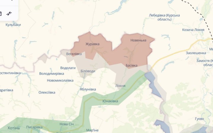 ДПСУ: тактика росіян на Сумщині не дає результатів