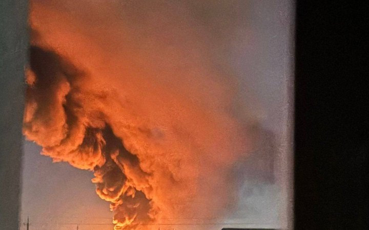 Росіяни у новорічну ніч обстріляли Луцьк