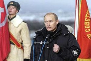 Путин потренировался в биатлоне