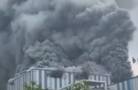 В Китае на стройплощадке Huawei произошел пожар
