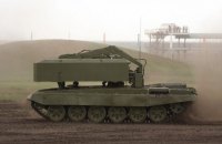 Військові захопили біля Чернігова важку систему озброєння ТОС-1А "Солнцепек" 