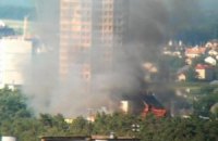 ​Гостиничный комплекс под Киевом удалось потушить 