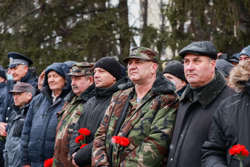 Церемонія вшанування загиблих у Придністровському конфлікті, 2 березня 2022 р.