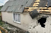 Окупанти обстріляли село на Харківщині, пошкоджені два будинки