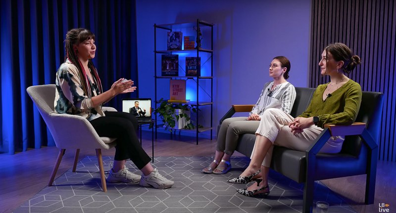 Зліва направо: Ірина Андрейців, Інеса Гуйванюк і Ксенія Михайлюк