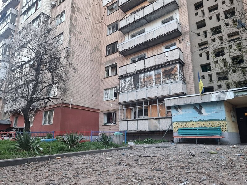 Черкаси, наслідки обстрілу