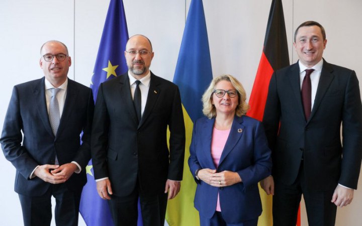 Шмигаль зустрівся з міністрами економічної сфери Німеччини
