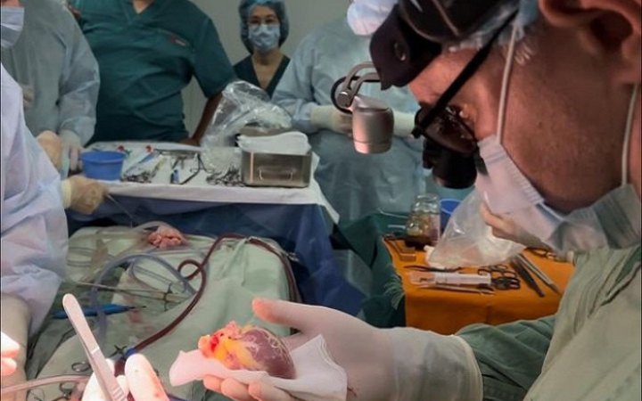 В Україні вперше пересадили серце шестирічній дитині