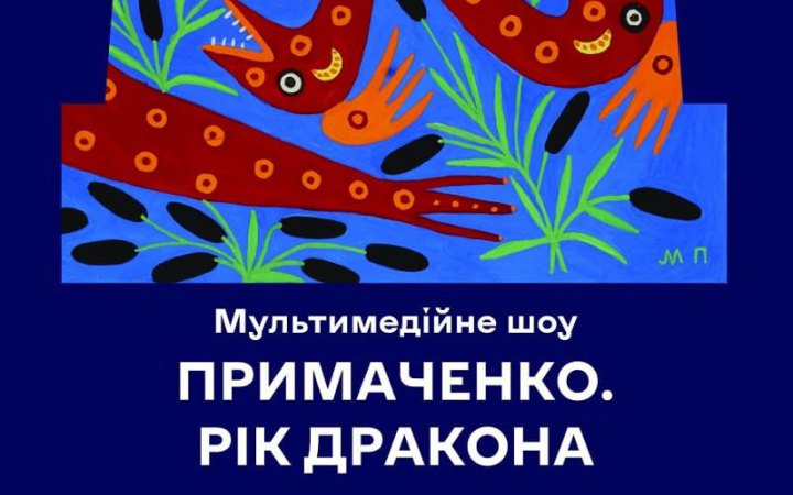 Музей декоративного мистецтва покаже мультимедійне шоу "Примаченко. Рік дракона"