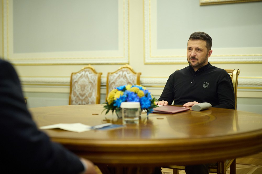 Володимир Зеленський під зустрічі з Віктором Орбаном в Києві