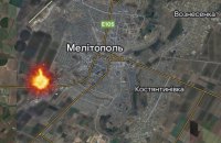 ГУР: у Мелітополі внаслідок вибухів знищено близько 20 окупантів та їхню техніку