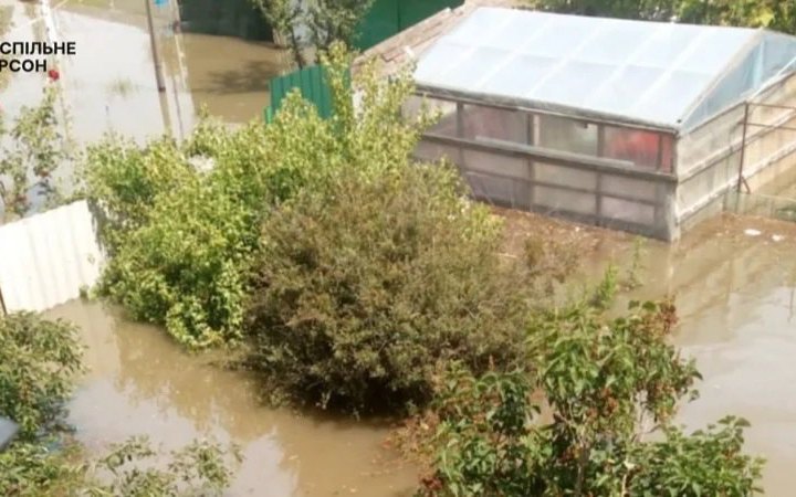 ​У Голій Пристані на Херсонщині прибуває вода, окупаційна “влада” не евакуює людей