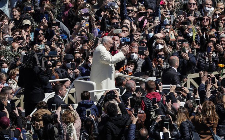 Папа Римський закликав молитися за українців