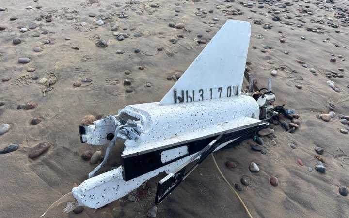 ​На пляжі у Латвії знайшли уламок російського дрона