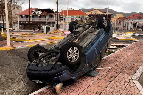Жертвами урагана "Ирма" в Карибском регионе стали 8 человек