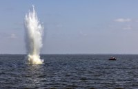 У Румунії біля узбережжя Чорного моря знешкодили дрейфуючу міну, - Reuters