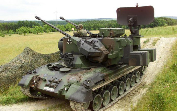 Із початку повномасштабної війни Німеччина поставила Україні 30 зеніток Gepard