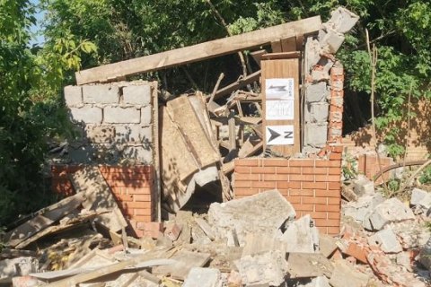 Російські найманці обстріляли з мінометів селище Опитне