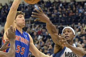 НБА: Кравцов в ударе, но "Детройт" проиграл