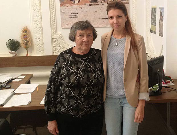 Мама Надежды Савченко и Виктория Кисиленко