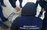 Полиция изъяла янтаря на полмиллиона гривен в Ровенской области