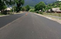 На Закарпатье отремонтировали дорогу к озеру Синевир