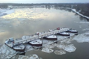 Вода на украинском участке Дуная поднимется в результате активного таяния снегов в Европе, - МЧС